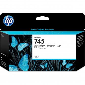 Hewlett Packard Tinte 745 Tintenpatrone Fotoschwarz 130 ml