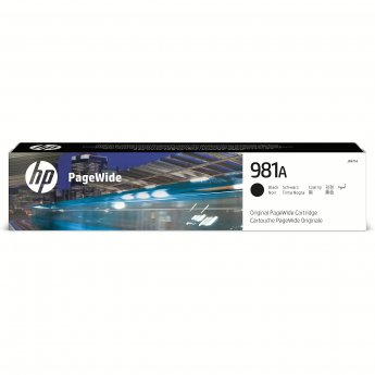 Hewlett Packard Tinte 981A Schwarz Original PageWide Cartridge