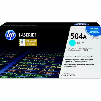 Hewlett Packard Toner 504A CE251A Cyan