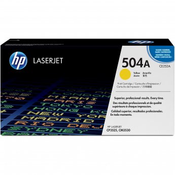Hewlett Packard Toner 504A CE252A Gelb
