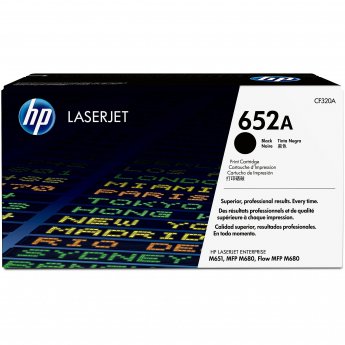 Hewlett Packard TONER CARTRIDGE 652A BLACK .