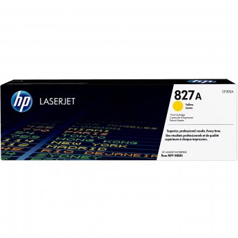 Hewlett Packard TONER CARTRIDGE 827A YELLOW .