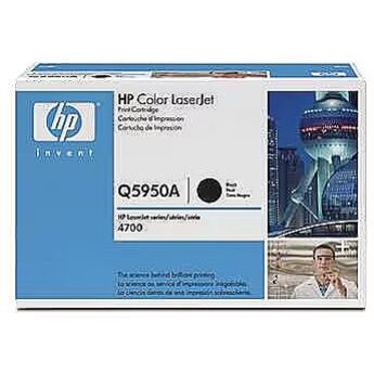 Hewlett Packard TONER COLOR LJ 4700 BLACK, 11K PGS