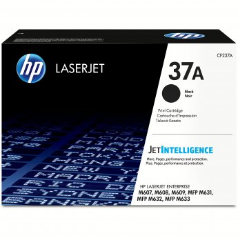 Hewlett Packard Toner HP 37A black | 11 000 pgs | M607/M608/M609/M631/M632