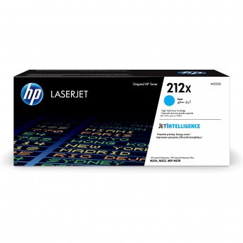 Hewlett Packard Toner HP Color LaserJet W2121X Cyan Hohe Kapazität