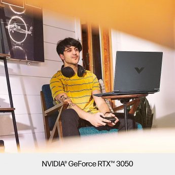Hewlett Packard Victus 15-fa0989nw - Core i5-12450H | 15,6"-144Hz | 16GB | 512GB | Win11Home | RTX3050 | Srebrna mika