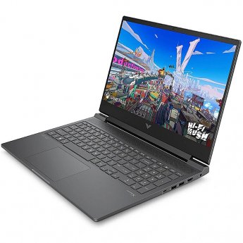 Hewlett Packard Victus by HP Gaming Laptop 16-r1000ny - i5-14450HX, 16GB, 512GB SSD, 16.1” FHD 300-nit 144Hz AG IPS, GeForce RTX 4060 8GB, 1080p cam, US backlit keyboard, Mica Silver, Win 11 Home