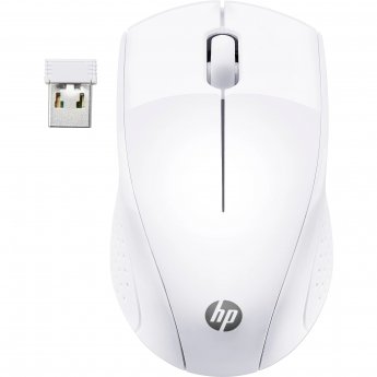 Hewlett Packard Wireless Mouse 220, White