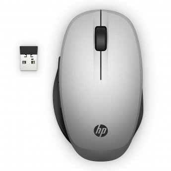 Hewlett Packard Wireless Mouse 300 Dual Mode, White