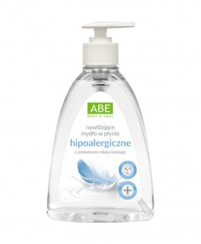 Hipoalerģiskas šķidrās ziepes ABE ar kazas piena proteīniem, Ludwik 500ml