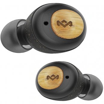 House of Marley Champion True Wireless Earbuds, Black