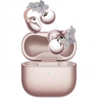 Huawei FreeClip 2 Różowe złoto Flower Edition - drill flower