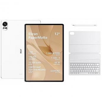 Huawei MatePad 12 X, 12GB/256GB, White, Keyboard + Stylus