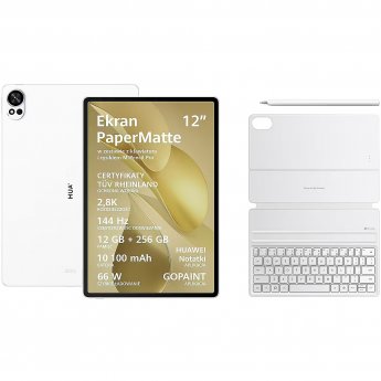 Huawei MatePad 12 X (2025), 12GB/256GB, White + Keyboard + Stylus