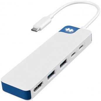 Hyper HyperDrive Flex 5 Port USB-C Hub, Blue |