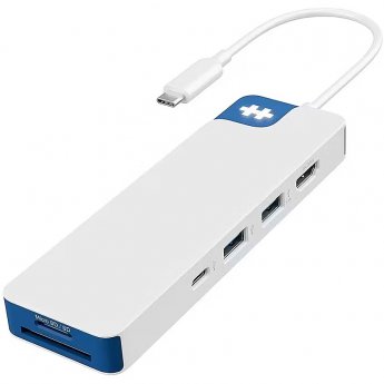 Hyper HyperDrive Flex 8 Port USB-C Hub, Blue |