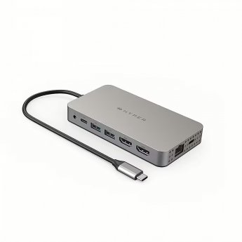 HyperDrive Drive Dual HDMI 10-in1 Travel Dock für MacBook