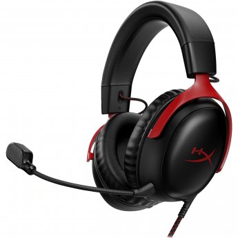 HyperX Cloud III, Black/Red