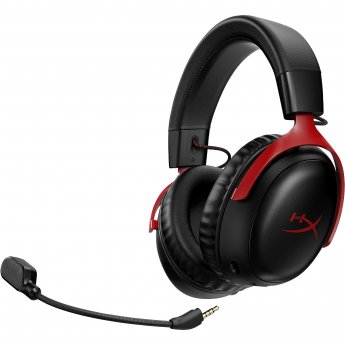 HyperX HyperX Cloud III Wireless, Black/Red