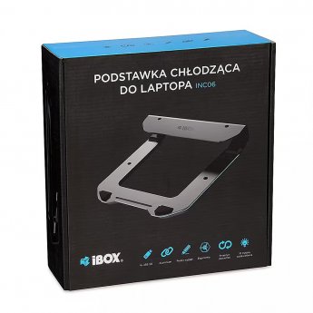 iBOX NC06 COOLING STAND FOR NOTEBOOKS UP TO 17.3inch