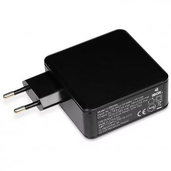iBOX UNIVERSAL POWER SUPPLY FOR NOTEBOOK I-BOX IUZ65WA 65W AUTOMATIC