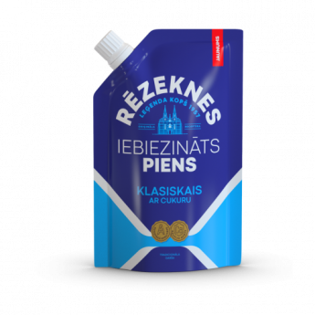 Iebiezināts piens "RĒZEKNES LEĢENDA" klasiskais, 250g