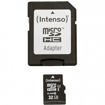 Intenso microSDHC, 32GB, UHS-I, U1, V10