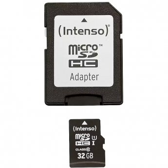 Intenso microSDHC, 32GB, UHS-I, U1, V10