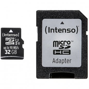 Intenso microSDHC Professional, 32GB, UHS-I, U1, V10