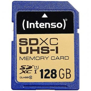 Intenso Premium, SDXC 128GB, U1, Class 10