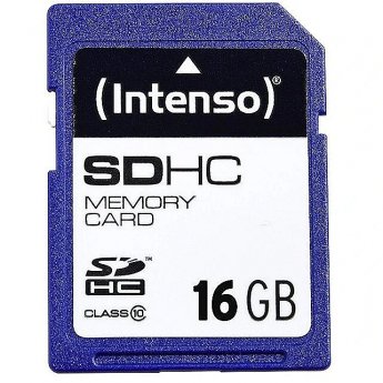 Intenso SDHC, 16GB, Class 10
