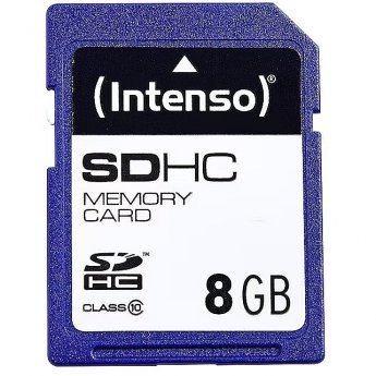 Intenso SDHC, 8GB, Class 10