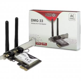 Inter-Tech DMG-33 Wi-Fi 5 PCIe Ad.-1300M -