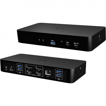 i-tec Universal Intelligent Dual Display Docking Station Power Delivery 100W
