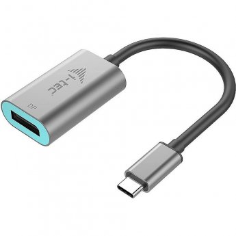 i-tec USB-C to Display Port Metal Adapter 60Hz 1x Display Port 4K Ultra HD
