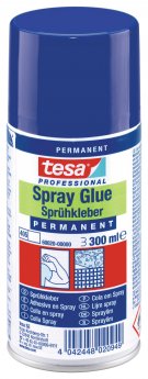 Izsmidzināmā līme TESA Permanent, 300 ml