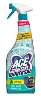 Izsmidzināms universāls tīrīšanas līdzeklis ACE, Lemon, 650ml
