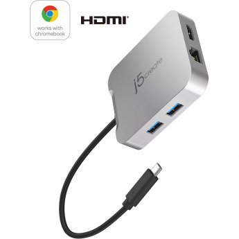 J5create 4K60 ELITE USB-C PD MULTI-PORT ADAPTER