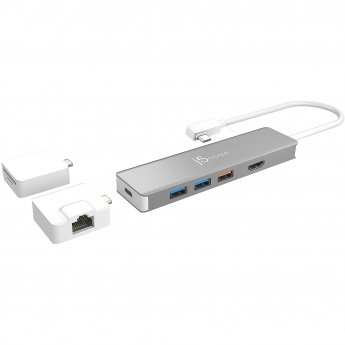 J5create USB-C MODULAR MULTI-ADAPTER WITH 2 KITS