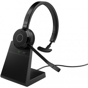 Jabra Evolve 65 TE, UC, Mono, USB-A +Stand