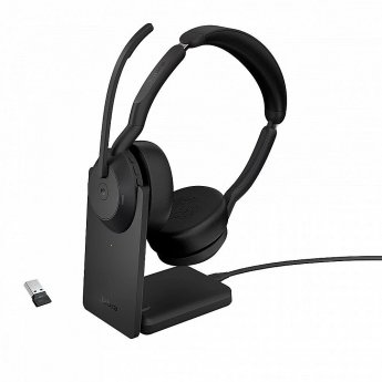 Jabra Evolve2 55, MS, USB-A +Charging Station