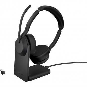 Jabra Evolve2 55, UC, USB-C +Charging Station