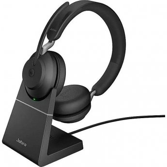 Jabra Evolve2 65, UC, USB-C +Charging Station