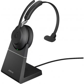 Jabra Evolve2 65 USB-C UC Chrg stand Mono - Black