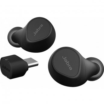 Jabra Evolve2 Buds, MS, USB-C +Wireless Charging Pad