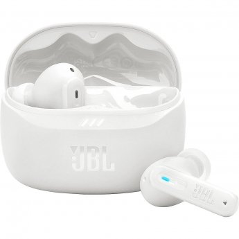 JBL wireless earbuds Tune Beam 2, white