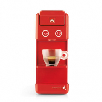Kafijas aparāts Illy Y3.2 EC, sarkans