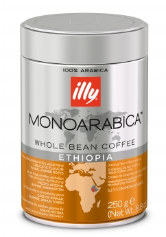 Kafijas pupiņas Illy Monoarabica Etiopija, 250g