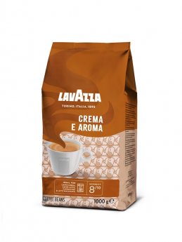 Kafijas pupiņas LAVAZZA Crema e Aroma (brūnā paka), 1 kg