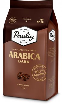 Kafijas pupiņas Paulig Arabica Dark 1kg